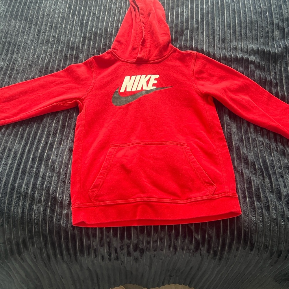 Nike Kids Bright Red Hoodie